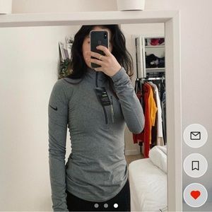 Womens Nike Dri-fit zip up Longsleeve